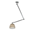 Zwisowa regulowana lampa do salonu AZ2304+AZ4791 Azzardo metalowa chrom złota