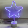 Dziecięca lampka stołowa Neon FM-NB20 Zumaline LED star gwiazda niebieska