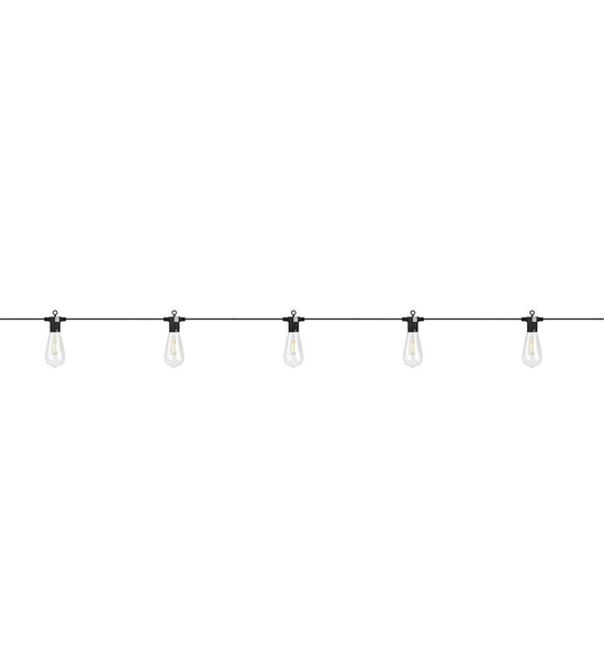 Dekoracyjna girlanda zewnętrzna LED 2,4W 5,5m czarna