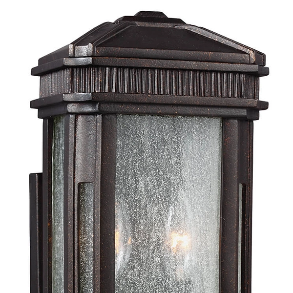 Latarnia ścienna ogrodowa FE-FEDERAL-S Elstead lampion brązowy
