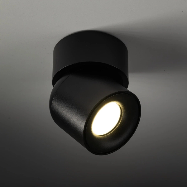Nowoczesna sufitowa lampa Twist 10575 regulowana czarny