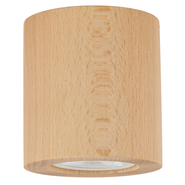 Sufitowa lampa do jadalni Eve 10121 tuba sopel punktowa drewniana