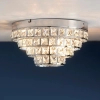 Sufitowa lampa glamour Motown MOTOWN-4CH chrom przezroczysty