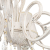 Żyrandol LAMPA wisząca GRACE ARM247-08-G Maytoni abażurowa OPRAWA zwis glamour z kryształkami złoty biały