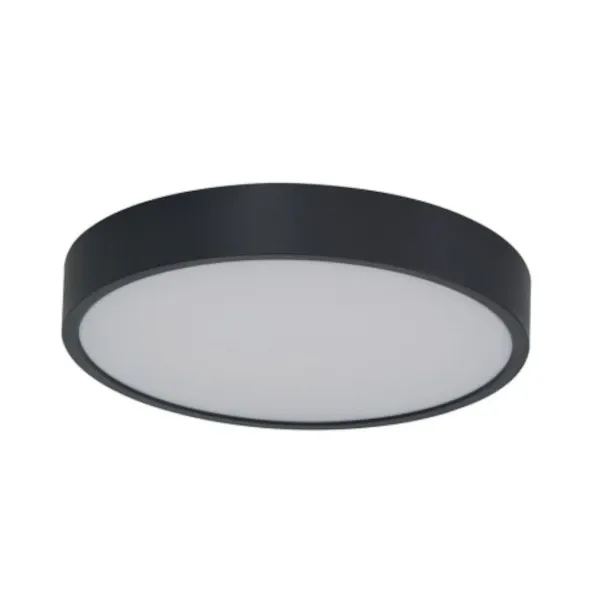 Plafon PANDINO czarny biały AZ6590 1xLED 24W 2800-6000K IP44 z czujnikiem