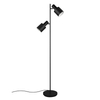 Podłogowa lampa ELIOR DL232419400 Trio reflektorki metalowa czarna