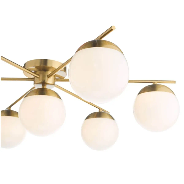 Lampa sufitowa do przedpokoju Bombazine BOM5035 kule mosiądz