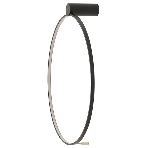 Lampa ścienno-sufitowa Circolo 10930 Nowodvorski LED 18W 4000K metalowy czarny