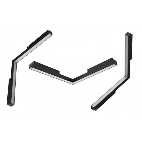 Lampa do szynoprzewodu magnetycznego Saga AZ4615 LED 24W 4000K czarna