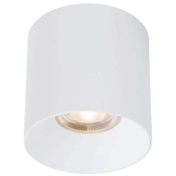 Plafon LAMPA sufitowa IOS 8735 Nowodvorski metalowa OPRAWA tuba LED 30W 3000K downlight okrągły biały