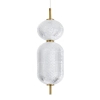 Nowoczesny okrągły żyrandol Corado PND-81438-1C-GD LED 15W 3000K złoty