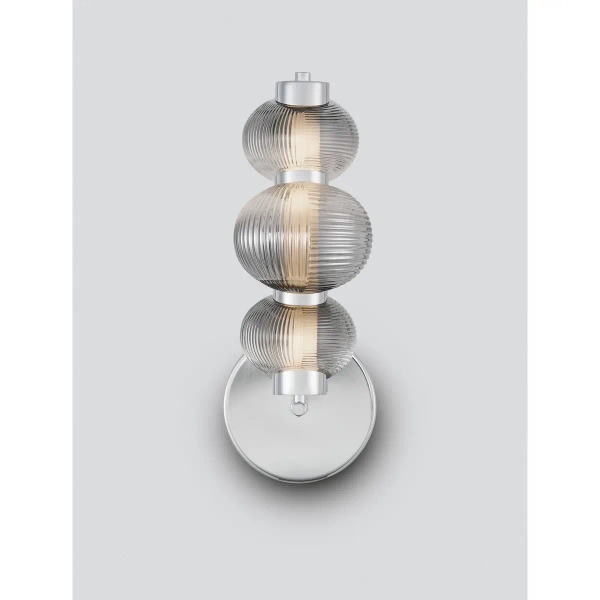 Łazienkowy kinkiet ścienny TANVERA LE45208 LED 18W 3000K szary