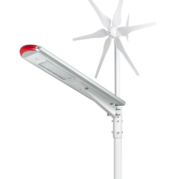 Hybrydowa lampa uliczna Windsun WS-40W+FA1M+SO4M Greenie LED 40W IP65 biała