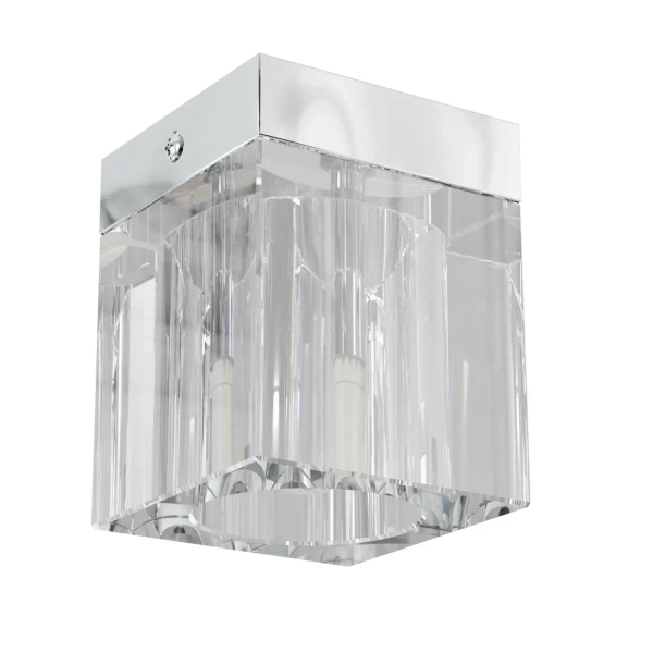 Sufitowa lampa glamour CUBO OR81039 Orlicki kostka przezroczysta
