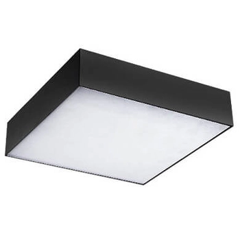 Czarny plafon kwadratowy Monza AZ2275 LED 20W square nad łóżko