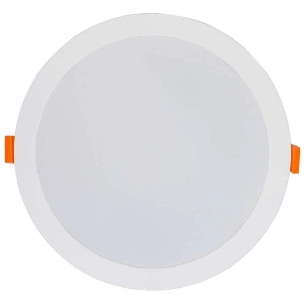Łazienkowa LAMPA sufitowa KOS 8775 Nowodvorski okrągła OPRAWA LED 24W 3000K wpust IP44 biały