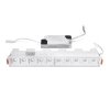 Liniowa lampa ledowa sufitowa 1209 LED 20W 3000K biały