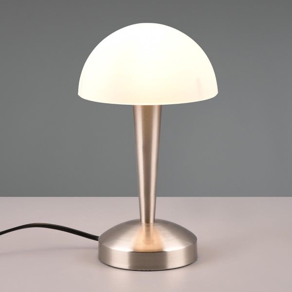 Stołowa lampka Canaria R59561107 RL Light grzybek półokrąg nikiel