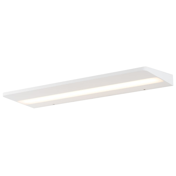 Podłużny kinkiet SHELF W0213 LED 10W 3000K do przedpokoju metal biały