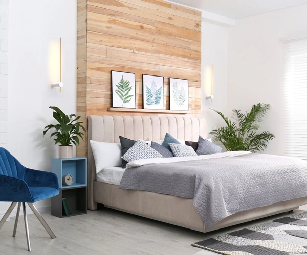 Kinkiet modernistyczny Wand 646601135 Elkim LED 6W 3000K spider złoty czarna