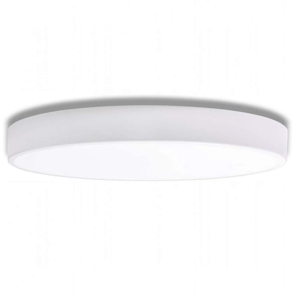 Okrągły plafon Cleo 137623600646 TEAM natynkowy LED 96W 3000K biały