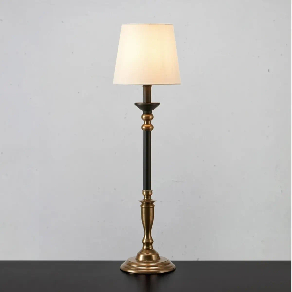 Stołowa lampka Gent 108679 Markslojd antyczna dekoracyjna czarna