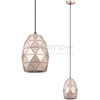 LAMPA wisząca HARLEY MDM-3480/1 GD Italux geometryczna OPRAWA metalowa zwis szampański