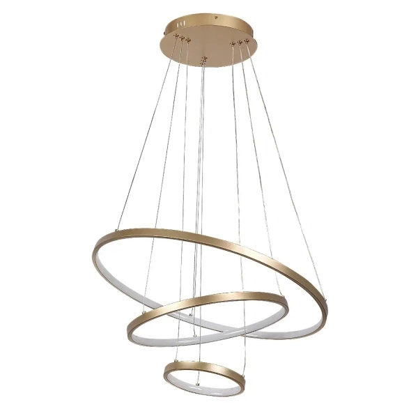 Modernistyczna lampa wisząca Beliza 72349 LED 90W 3000-6500K złoty