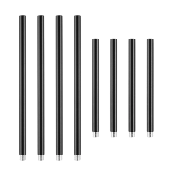 Modernistyczna lampa sufitowa Clex ST-8102P-4 Step LED 18W 3000K czarna