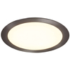 Wpust LAMPA sufitowa LOIS 5575 Rabalux okrągła OPRAWA podtynkowa LED 18W 3000K satynowy chrom