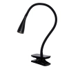 Lampa biurkowa z klipsem ZOZY 18256/03/30 Lucide LED 4W 3000K czarna
