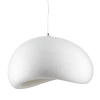 Lampa wisząca nowoczesna biała tworzywo STONE DN426-800 kloszowa E27 do jadalni 1p