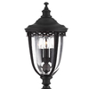 Ogrodowa lampa stojąca FE-EB4-M-BLK latarnia IP44 czarna