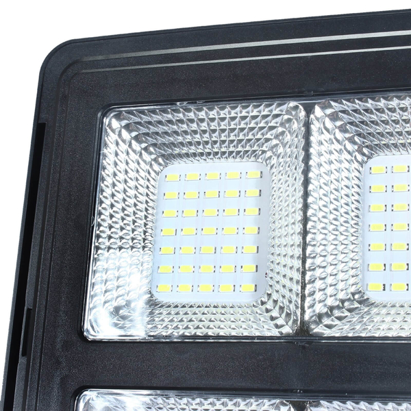Solarna uliczna latarnia 298 Domeno LED 360W 6000K IP66 metalowa czarna