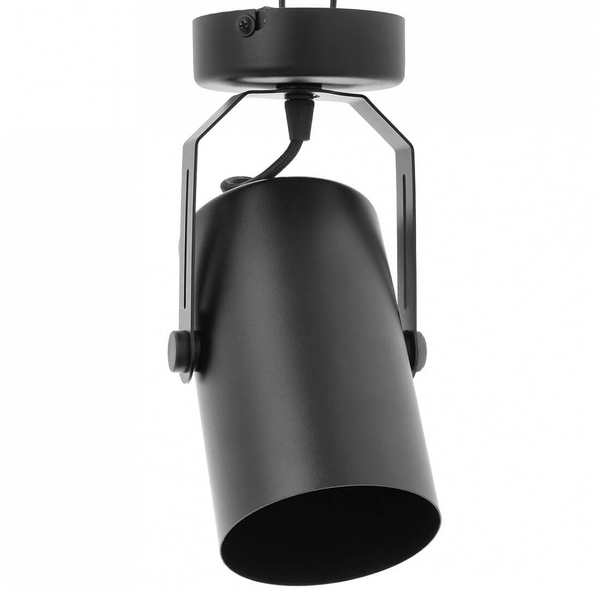 LAMPA sufitowa 137623613219 TEAM metalowa OPRAWA regulowana spot reflektorek tuba czarna