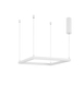 Minimalistyczna lampa wisząca Jean frame LED 30W 3000K biała