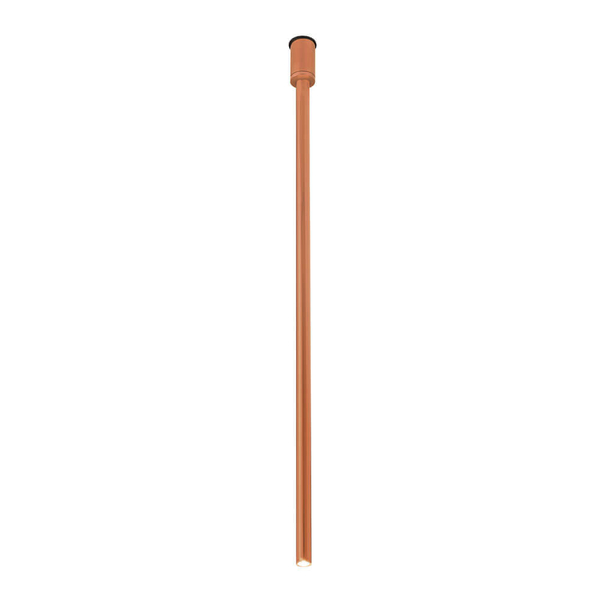 Przysufitowa lampa tuba ALHA 9697 Sohar metalowy sopel miedzany