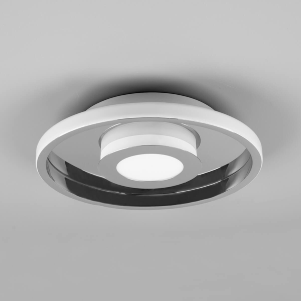 Plafon sufitowy ASCARI 680810306 LED 28W 3000K IP44 łazienkowy chrom biały