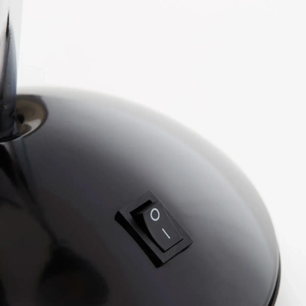 Regulowana lampka biurkowa Allison 99063/06 czarny srebrny