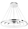 Jadalniana lampa wisząca Lobos rings LED 145W 3000K srebrna