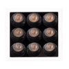 Kwadratowa lampa wpuszczana X-LINE H0137 Maxlight LED 10W 3000K biały czarny