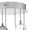 Salonowa lampa wisząca Quinn QUI0610 Dar Lighting kule szklane dymione chrom