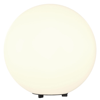 Ogrodowa lampa Erda O594FL-01W kulista okrągła biała