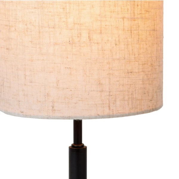 Nocna lampka na komodę Maya 45509/81/38 beżowy czarny