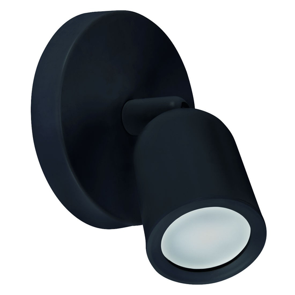 Kinkiet regulowany BOGNA 03983 Ideus tuba do salonu spot czarny