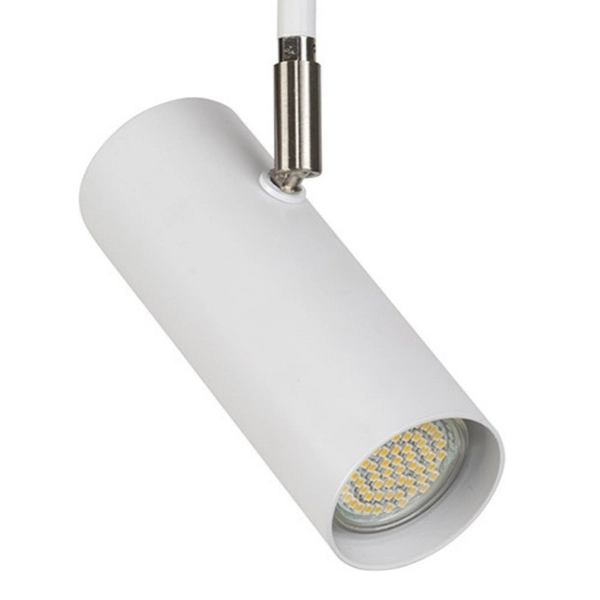 Spot LAMPA sufitowa OKO 32594 Sigma regulowana OPRAWA metalowy reflektorek tuba biała