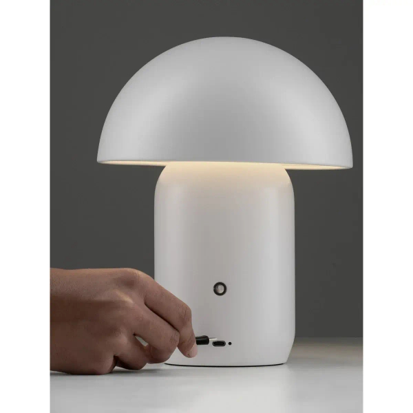 Ściemnialna lampa nocna LOMENTA LE45581 LED 2W 3000K grzybek biały