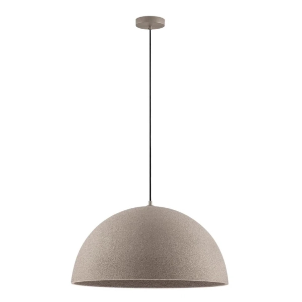 Zwisowa lampa do sypialni NAVIRTA LE45344 z żywicy brązowa