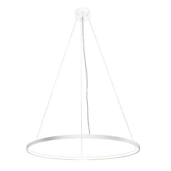 Wisząca lampa minimalistyczna Atari LED 51W 3000K biała