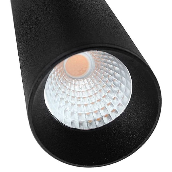 Lampa sopel do szyn magnetycznych 3-fazowych 490 Domeno LED 7W 4000K czarna